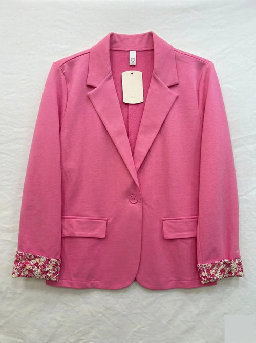Veste blazer fuschia - Baïla