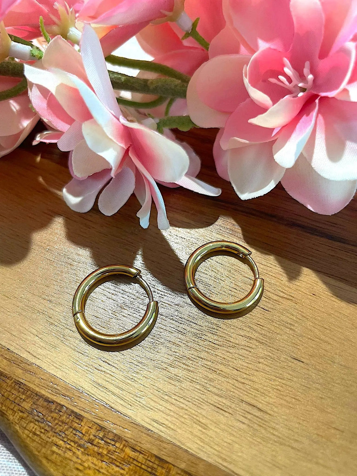 Boucles d'oreille anneaux - Égérie H et T BIJOUX