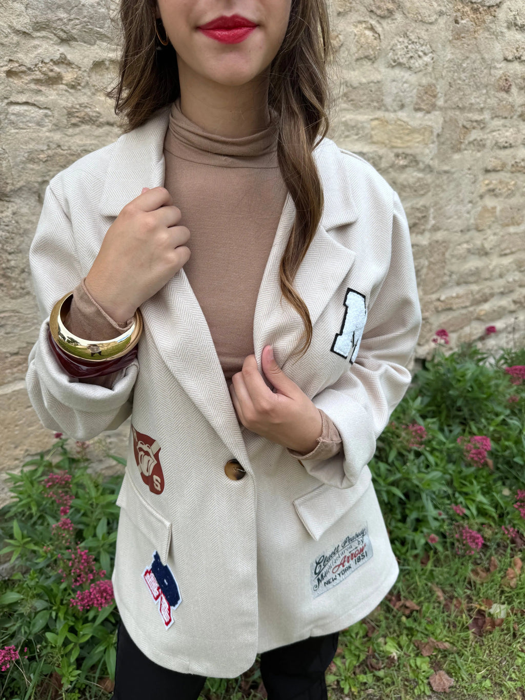 Blazer à patchs - Arizona AC BELLE