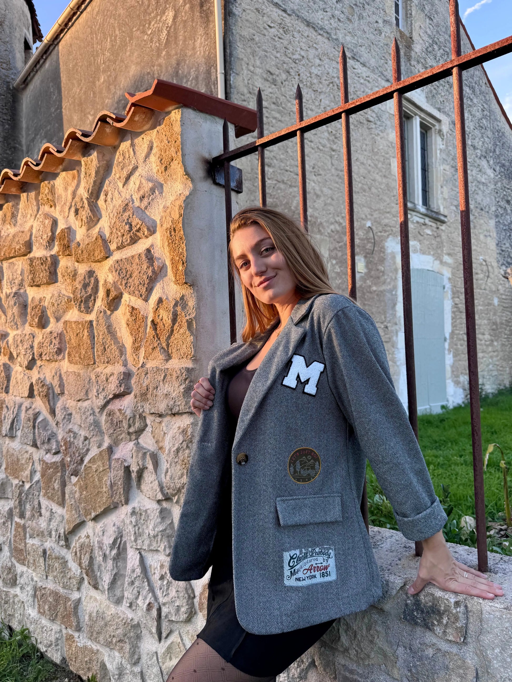 Blazer à patchs - Arizona AC BELLE