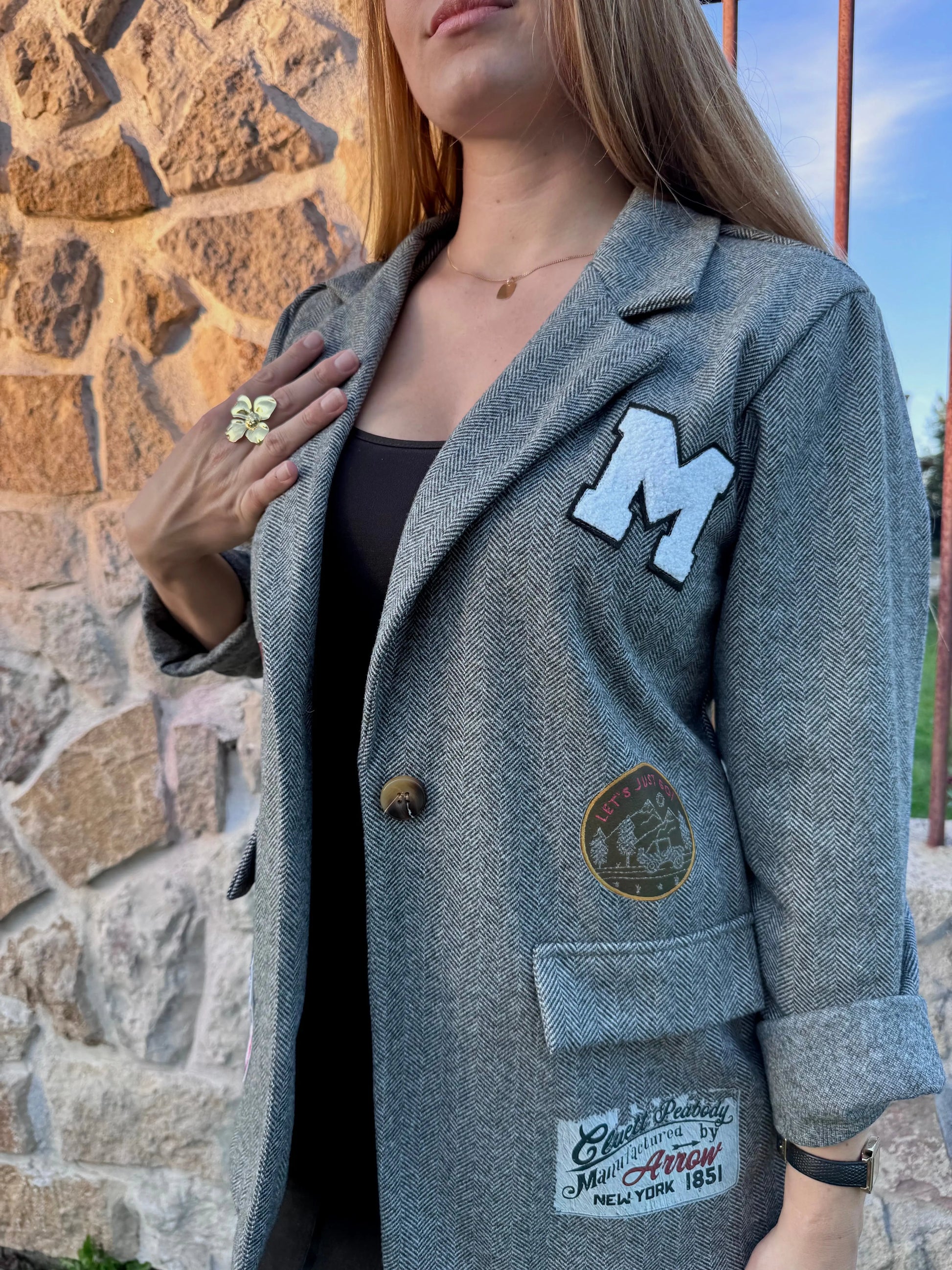 Blazer à patchs - Arizona AC BELLE