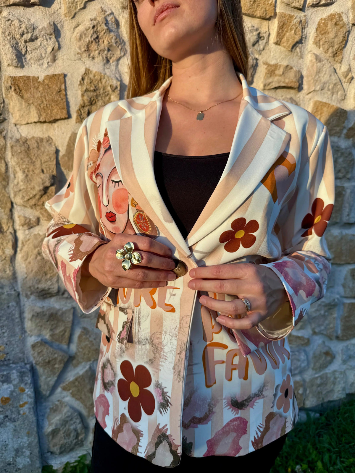 Blazer imprimé - Louisiane AC BELLE