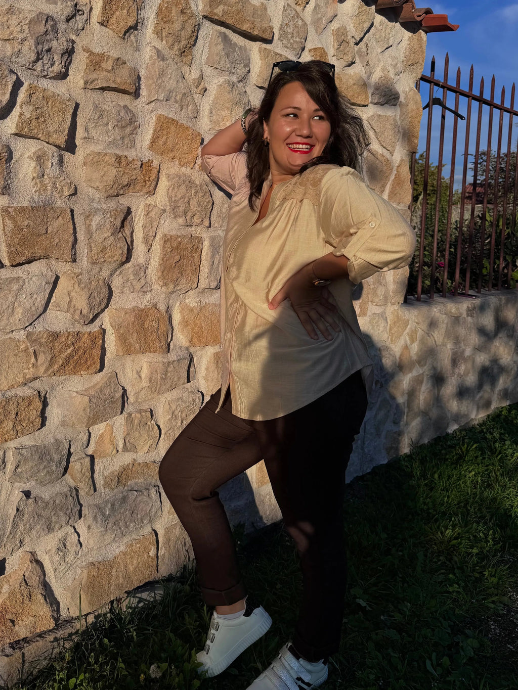 Blouse dentelle - Anna NH-3