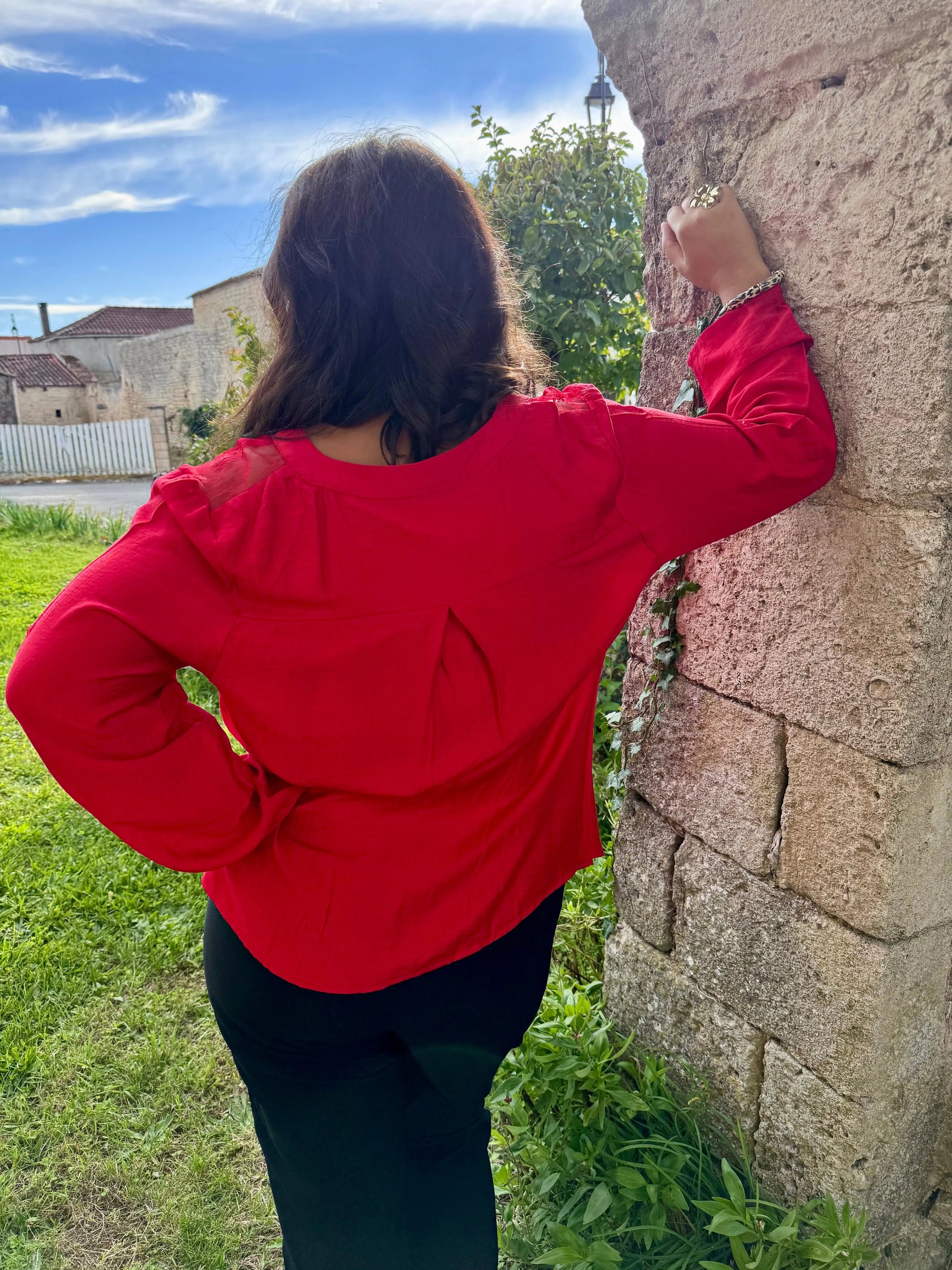 Blouse dentelle - Anna NH-3