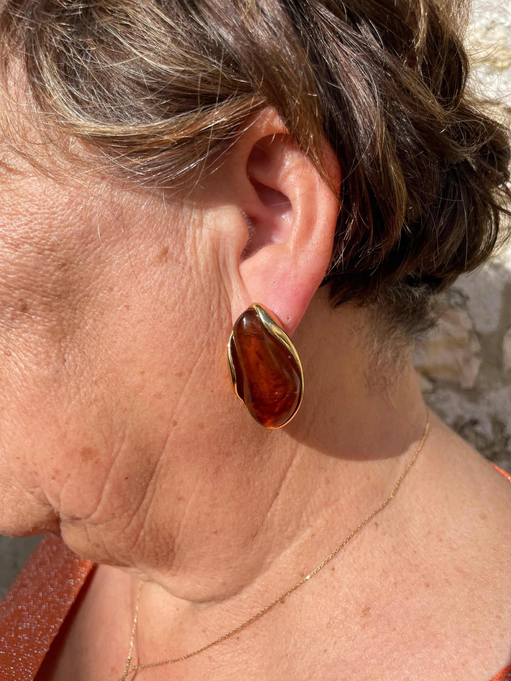 Boucles d’oreille - Ancolie COSMOS