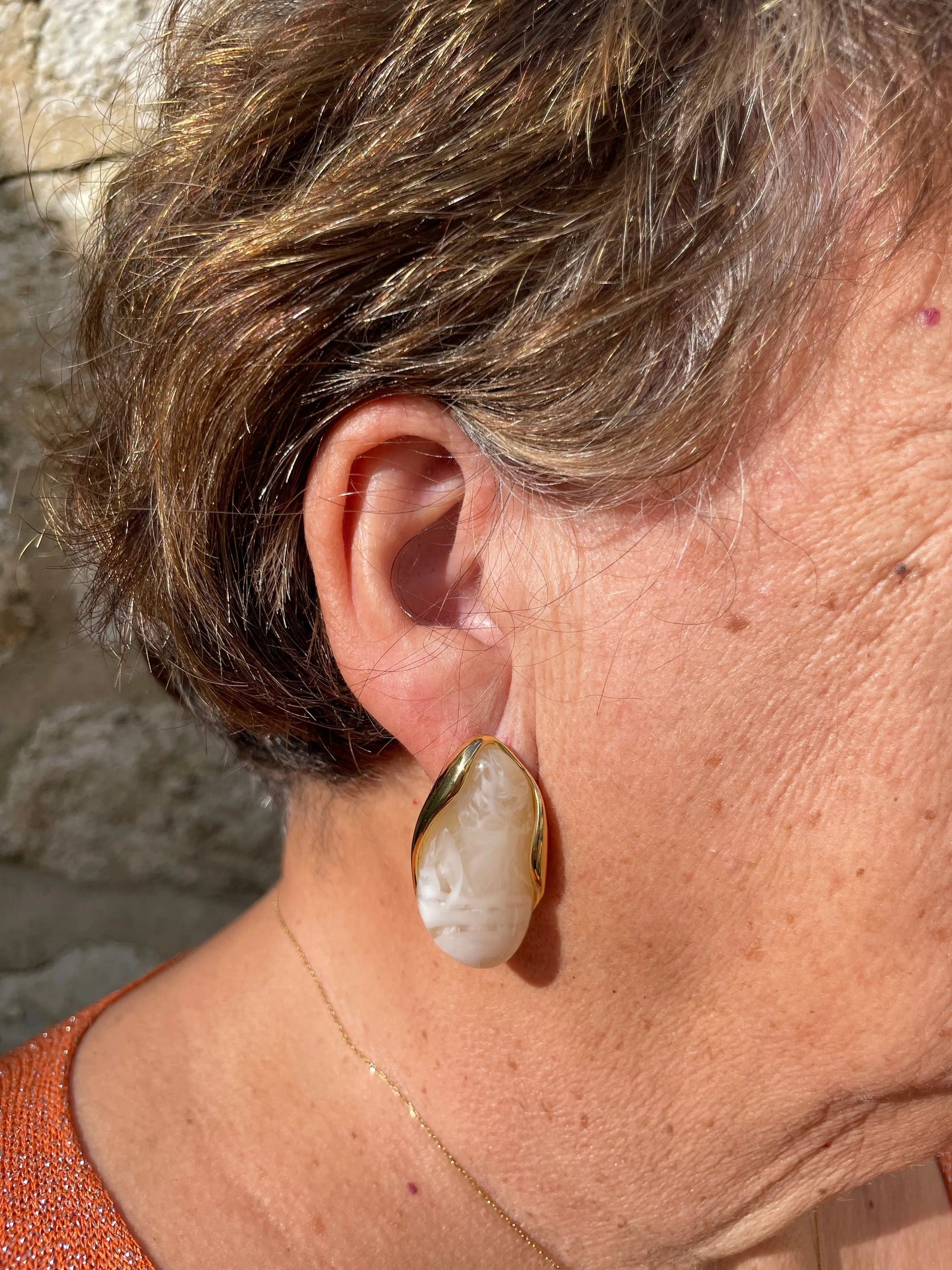 Boucles d’oreille - Ancolie COSMOS