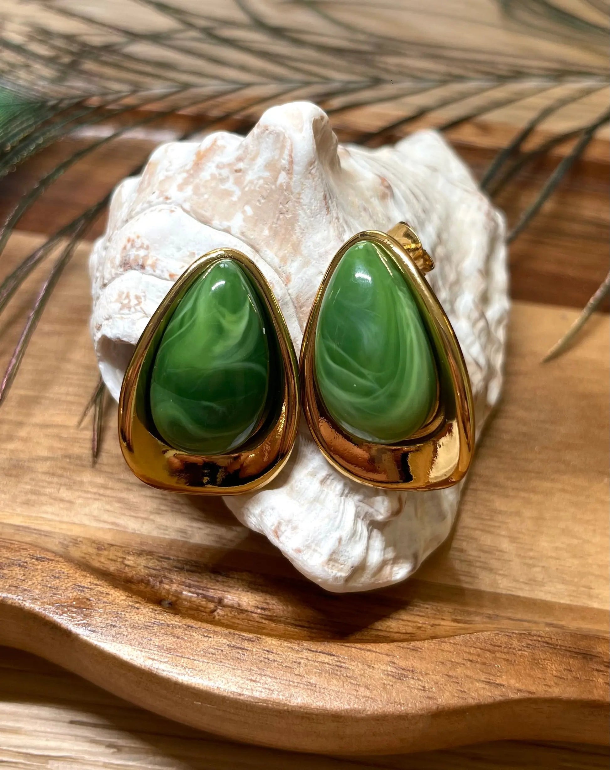 Boucles d’oreille - Jasmin COSMOS