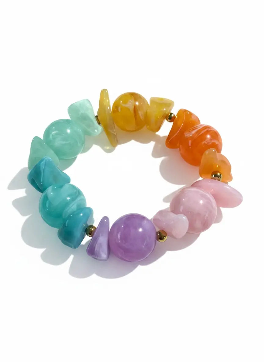 Bracelet - Azur (arc-en-ciel)