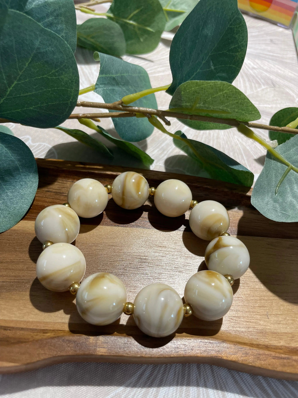 Bracelet jonc résine - Crocus COSMOS