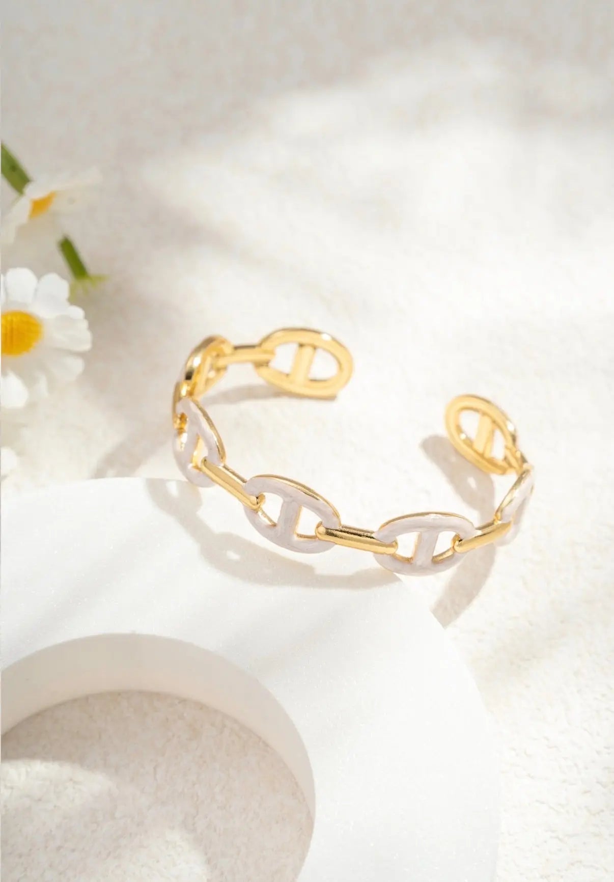 Bracelet jonc émaillé - Tessa