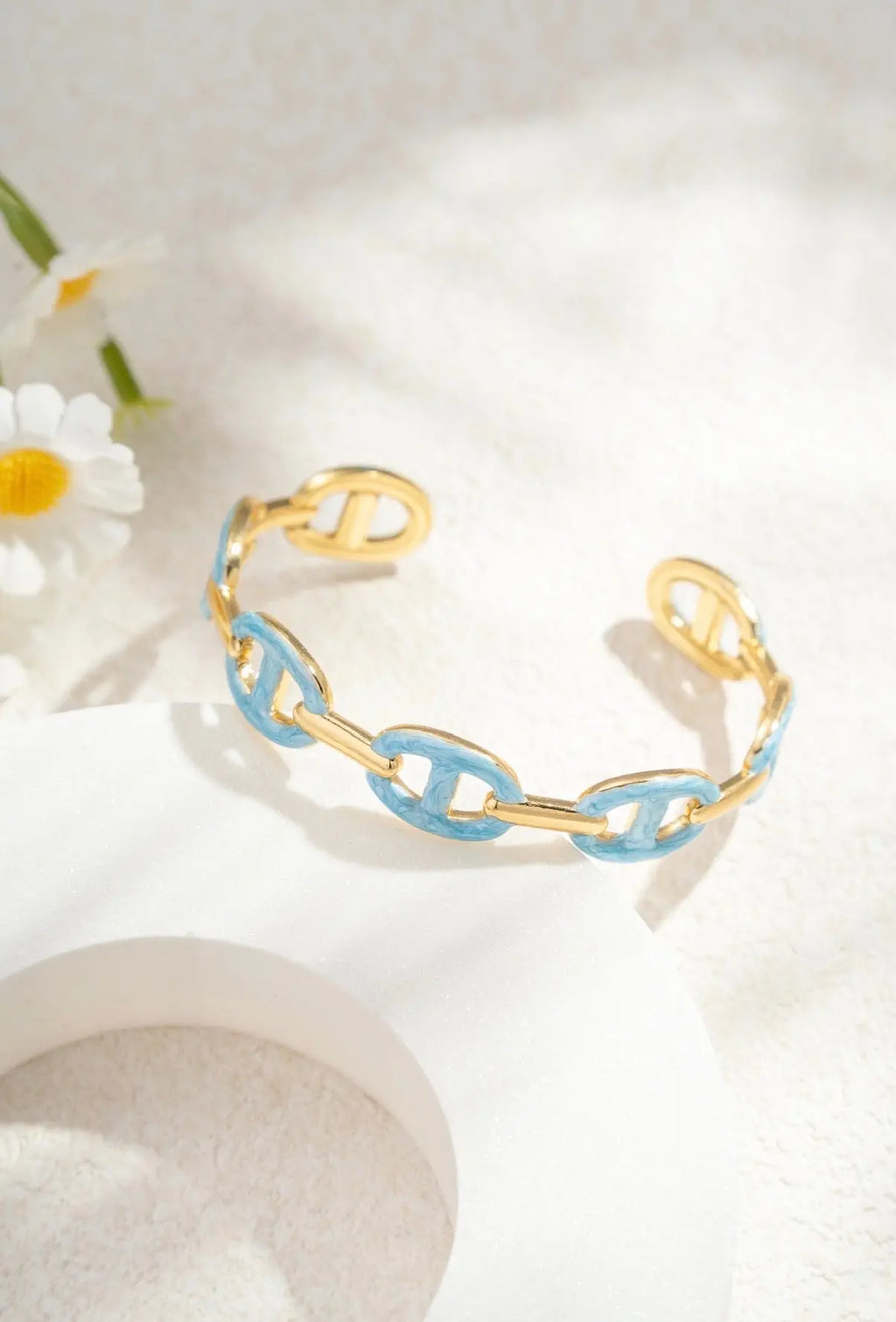 Bracelet jonc émaillé - Tessa