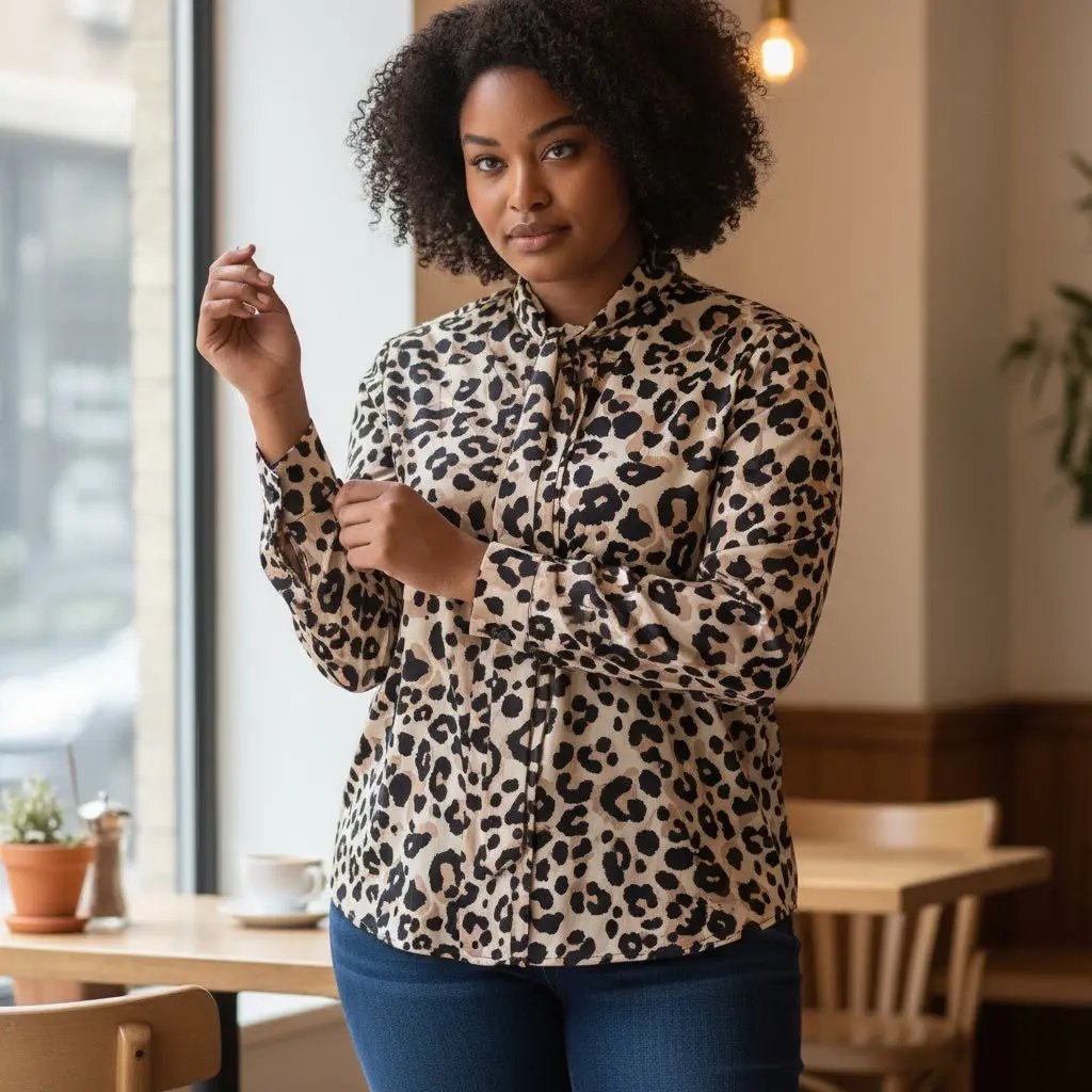 Chemisier léopard - Sorbier PARIS & MOI