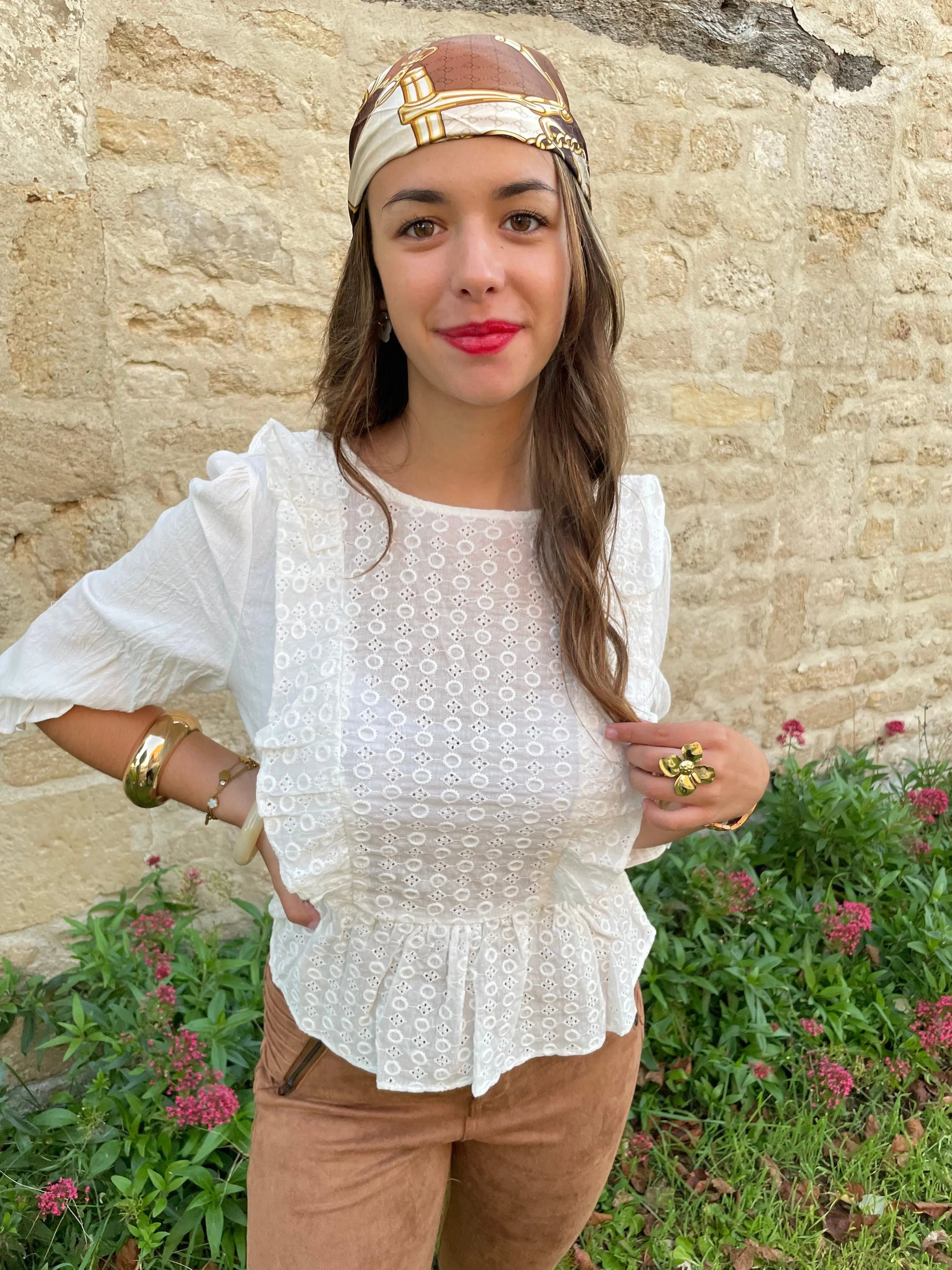 Chemisier Western - Zirconia LUIZACCO