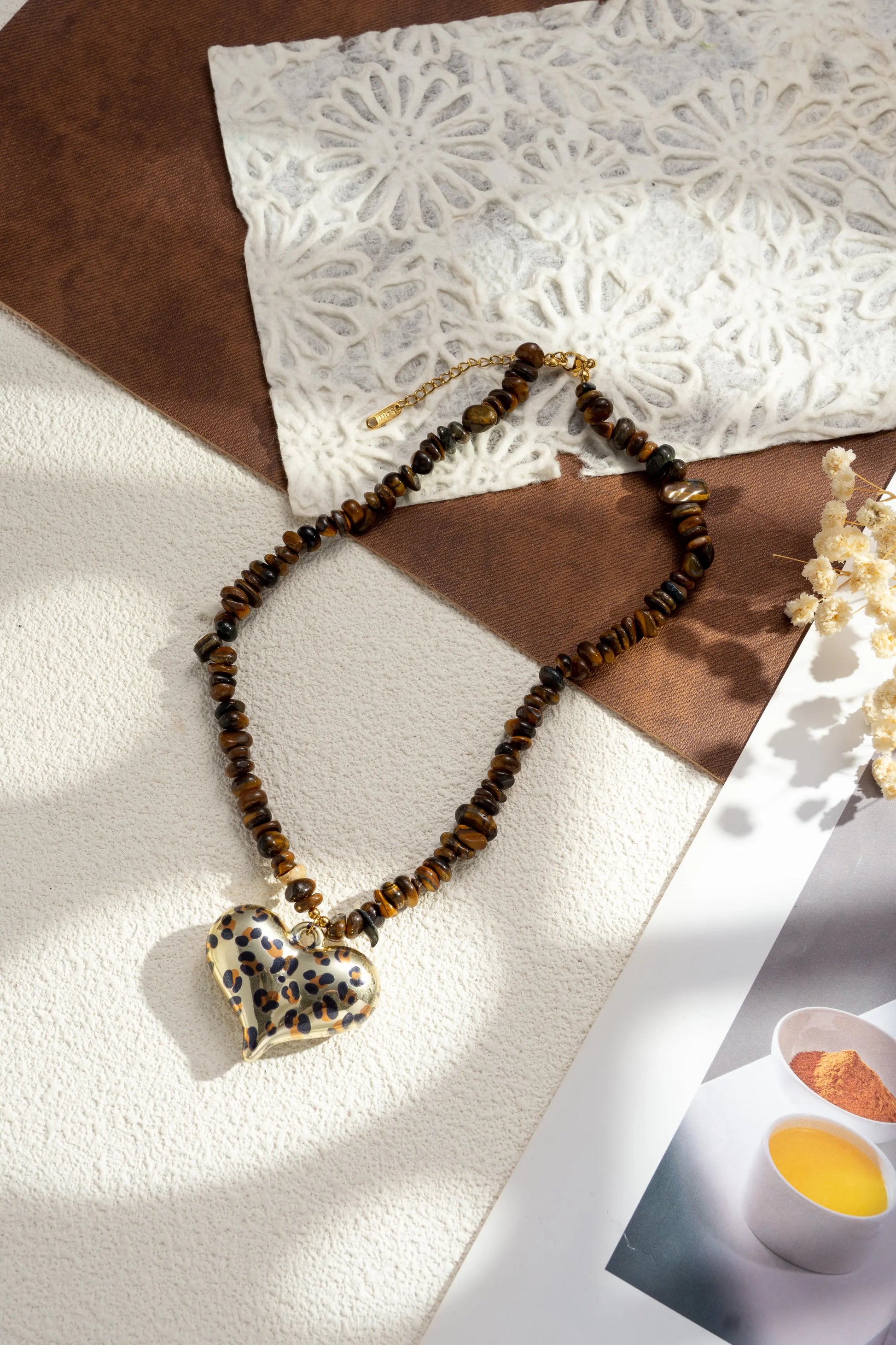 Collier oeil de tigre - Junon
