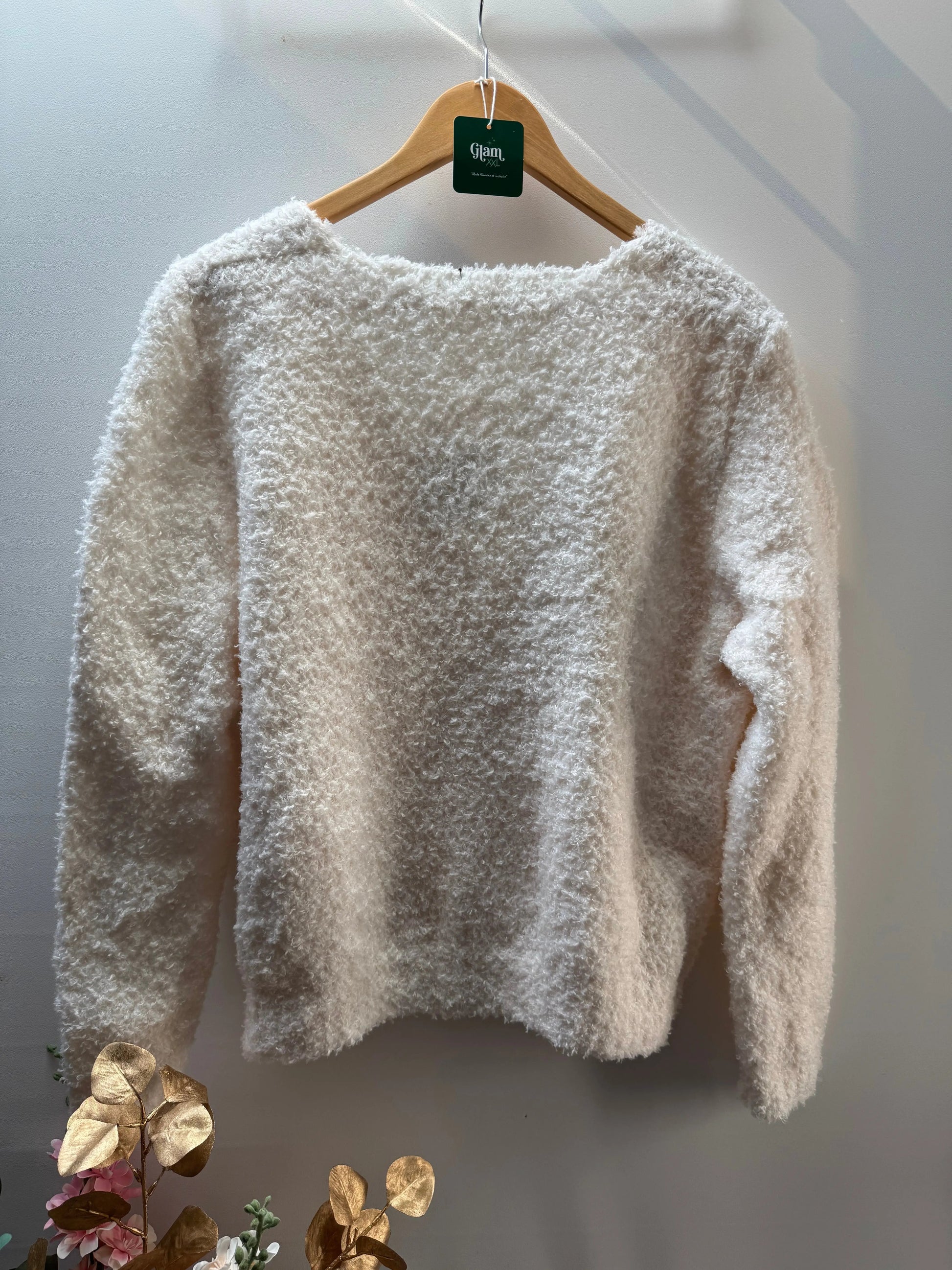 Gilet à manches longues mohair - Hématite LUIZACCO