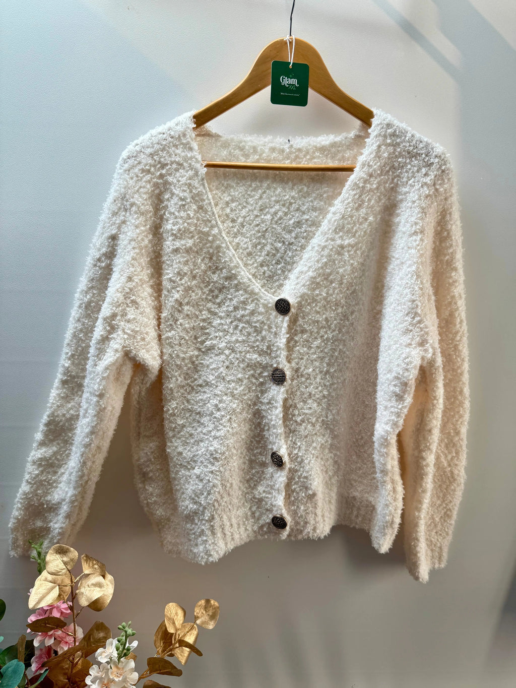 Gilet à manches longues mohair - Hématite LUIZACCO