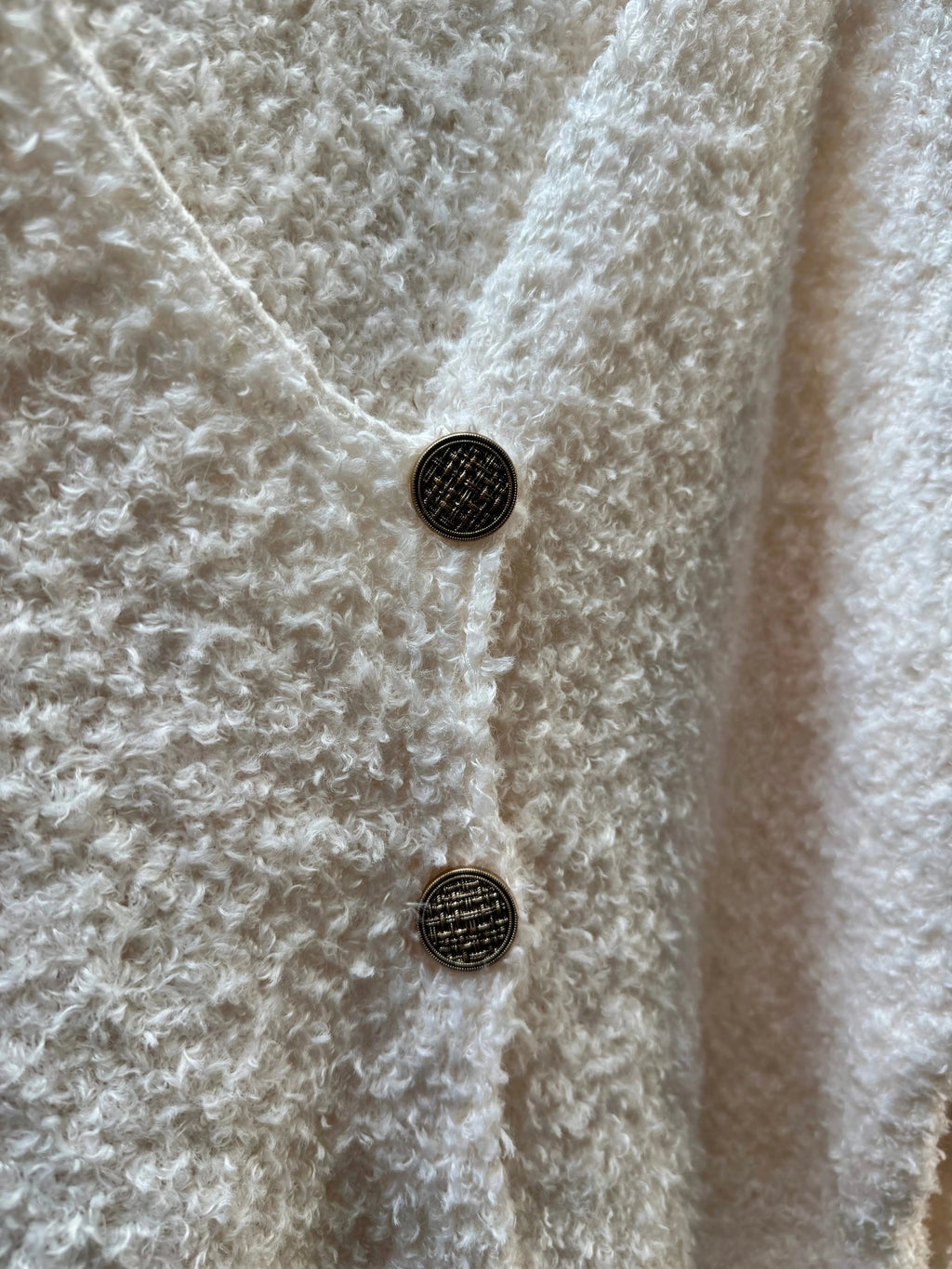 Gilet à manches longues mohair - Hématite LUIZACCO