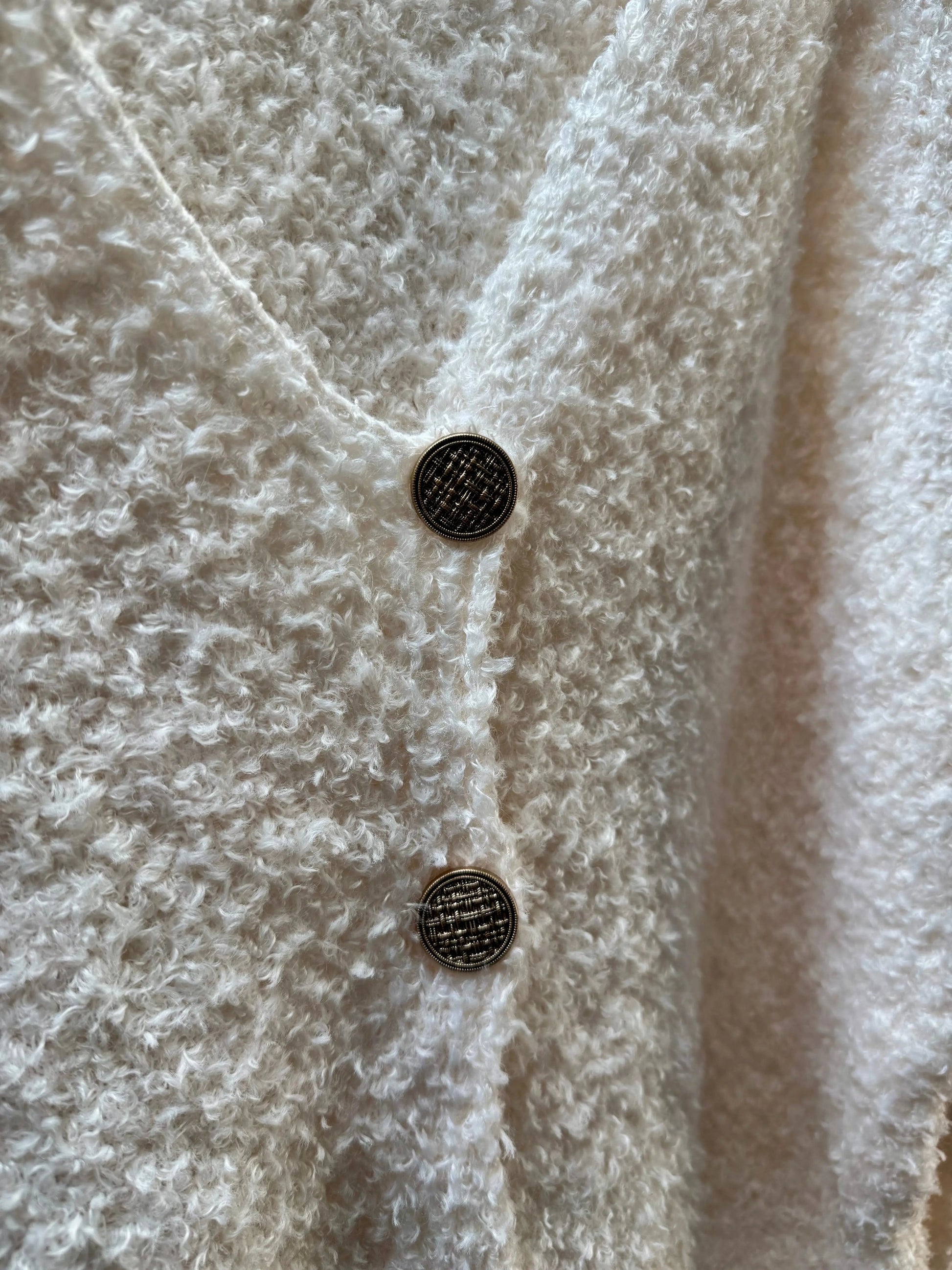 Gilet à manches longues mohair - Hématite LUIZACCO