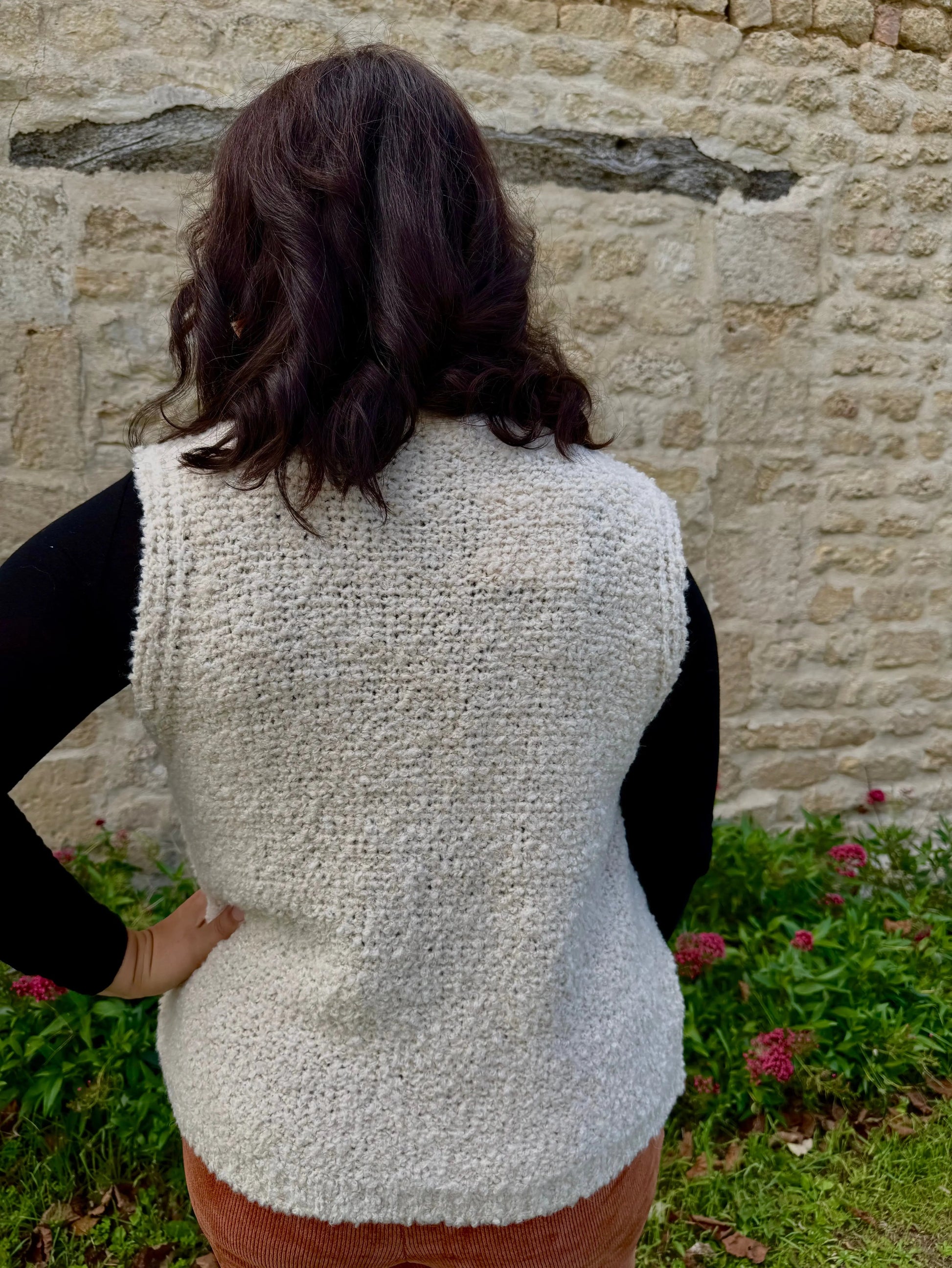 Gilet sans manche - Opale LUIZACCO