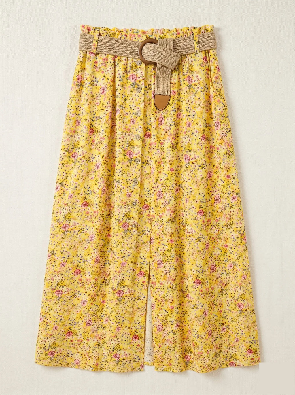 Jupe - Kalia jaune (Made in italy)