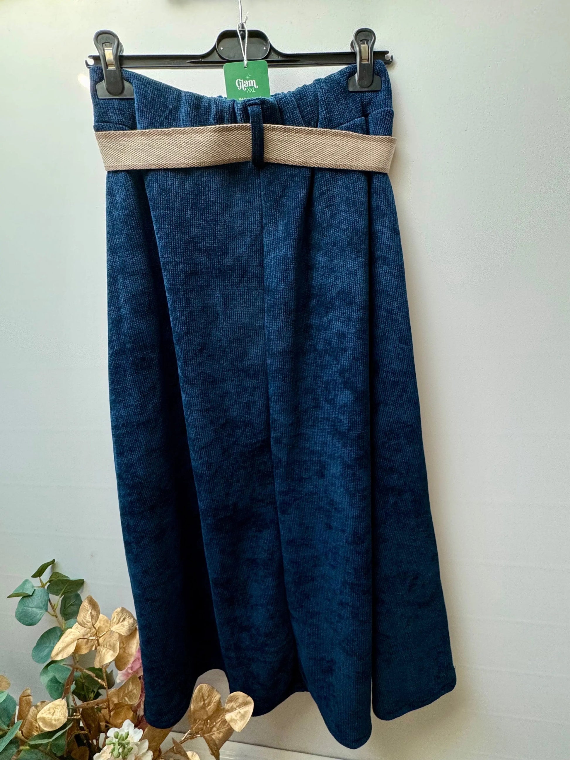 Jupe longue velours côtelée - Jade LUIZACCO