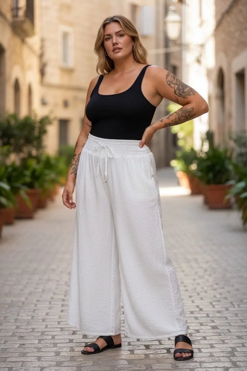 Pantalon fluide - Magica (made in Italy)