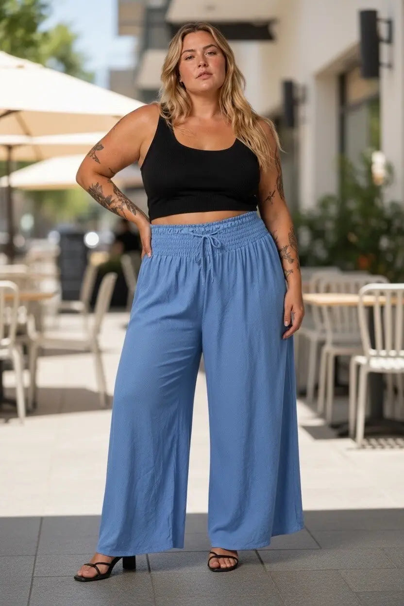 Pantalon fluide - Magica (made in Italy)