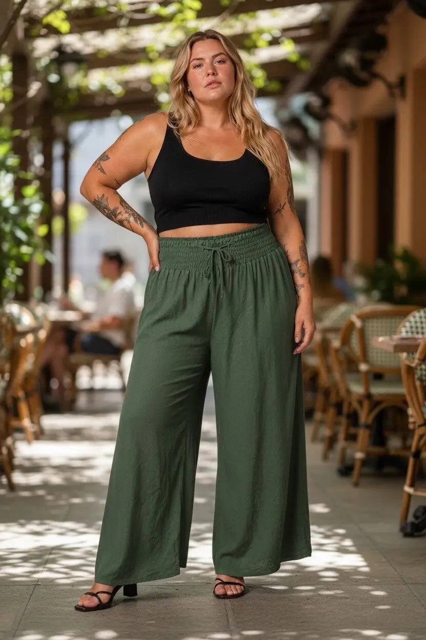 Pantalon fluide - Magica (made in Italy)