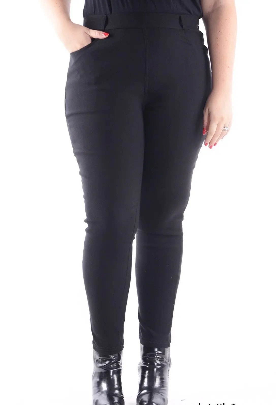 Pantalon ceinture élastiquée - Judith NH-3