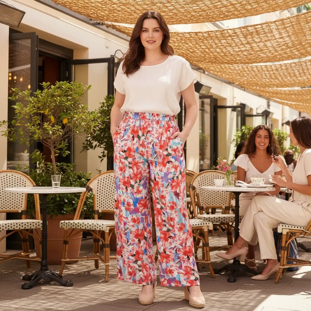 Pantalon florale - Rosie
