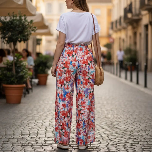 Pantalon florale - Rosie
