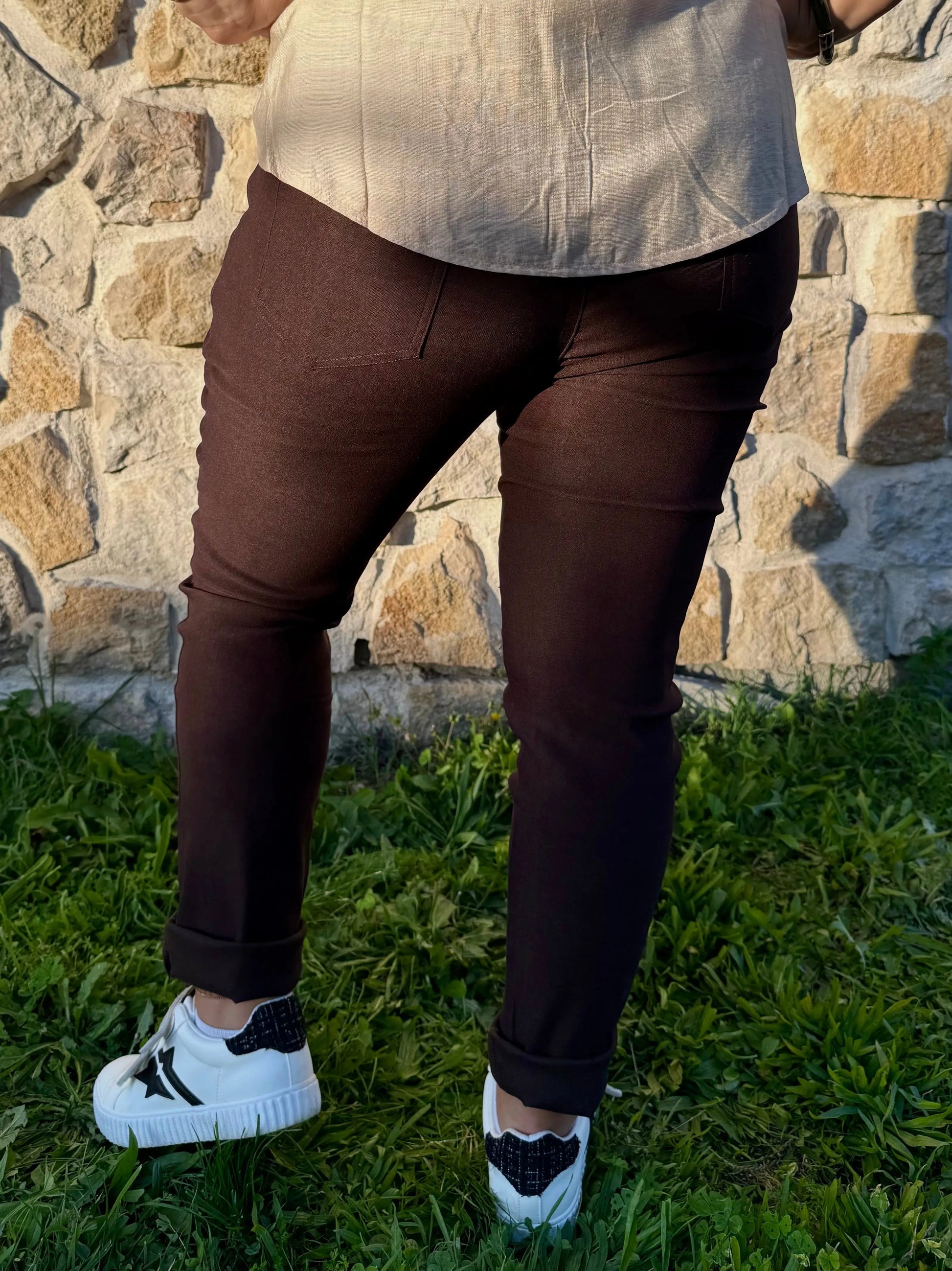 Pantalon style jeans elasthanne - Céline NH-3