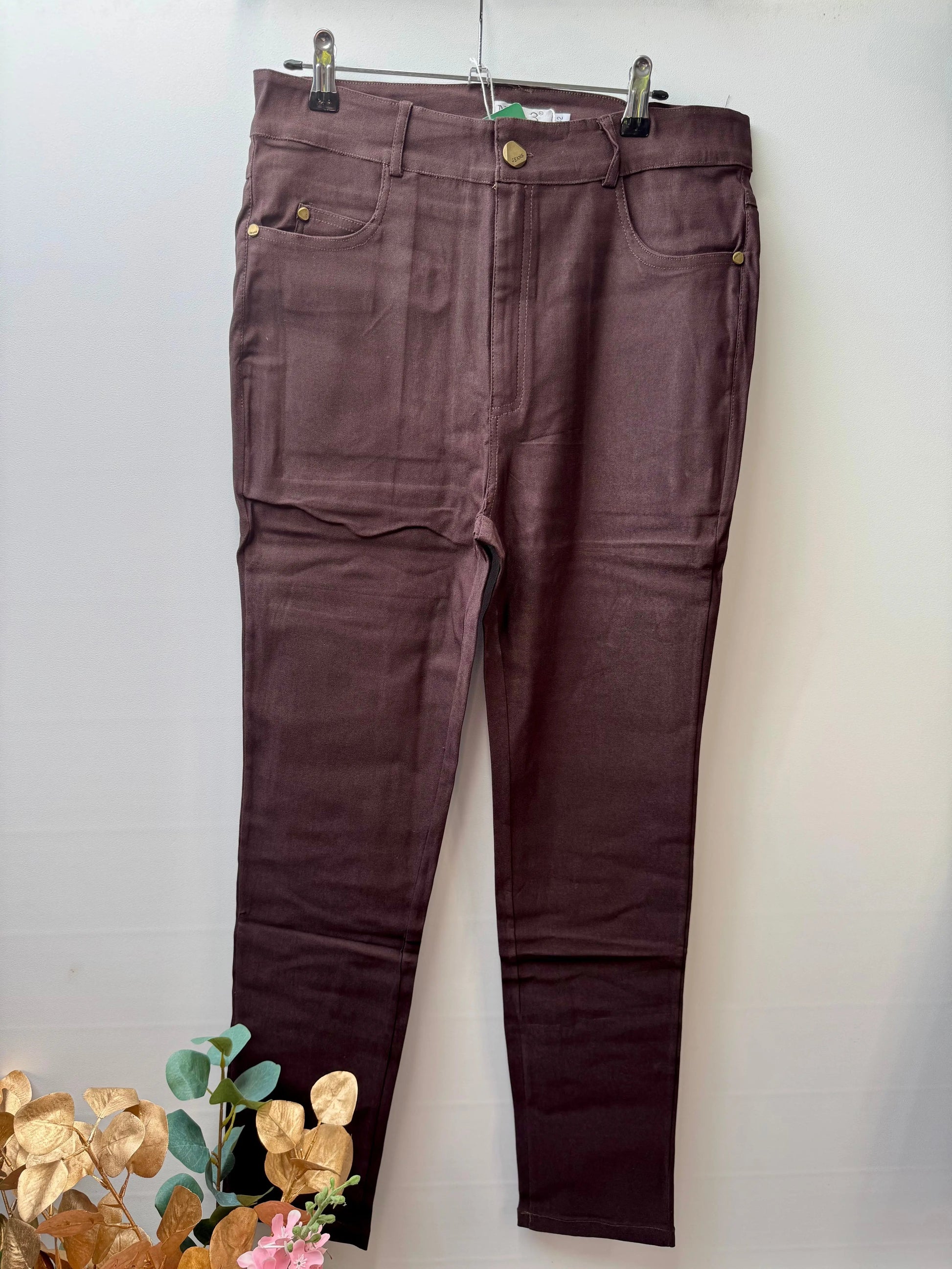 Pantalon style jeans elasthanne - Céline NH-3