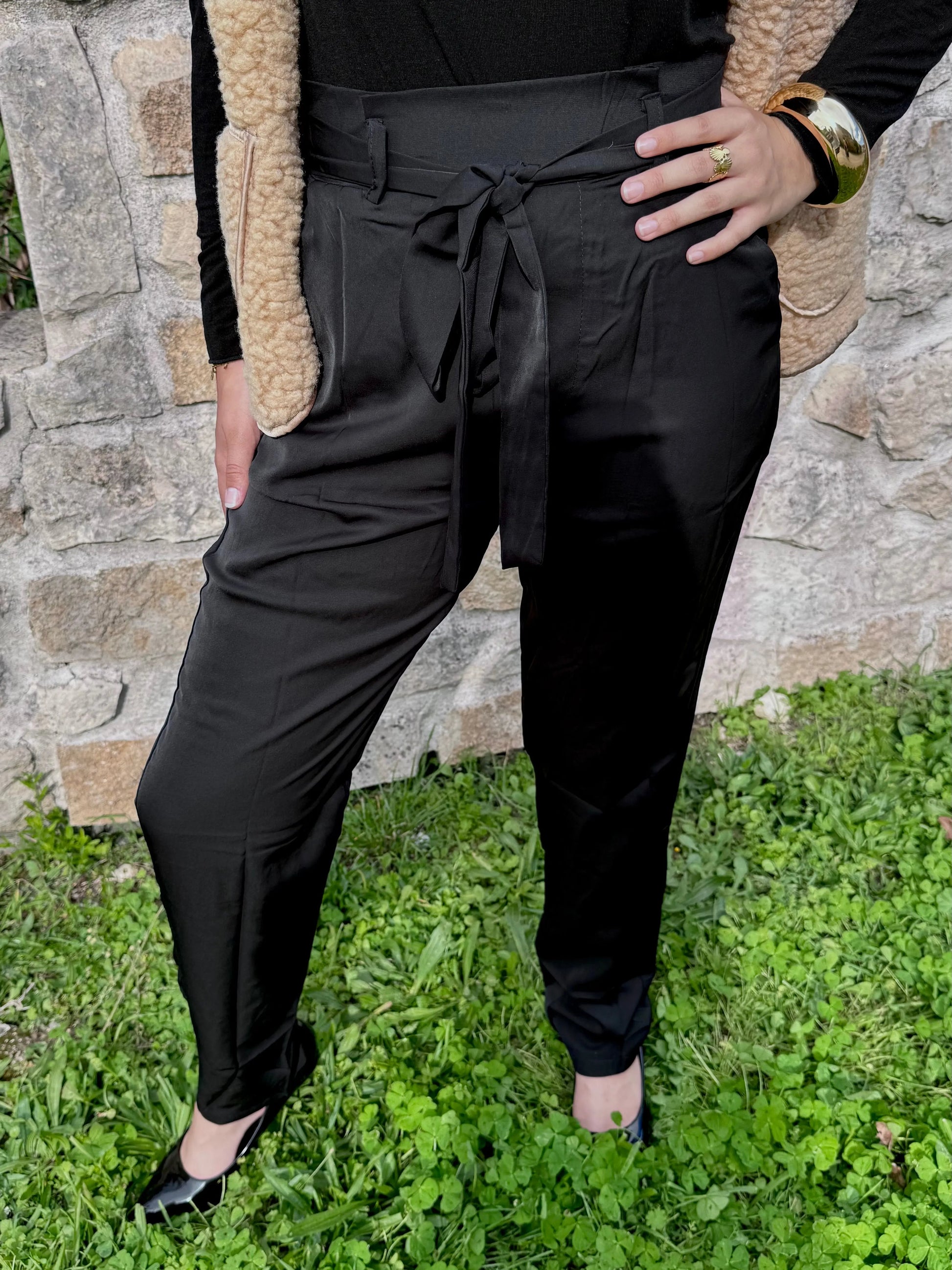 Pantalon taille haute - Lolite LUIZACCO