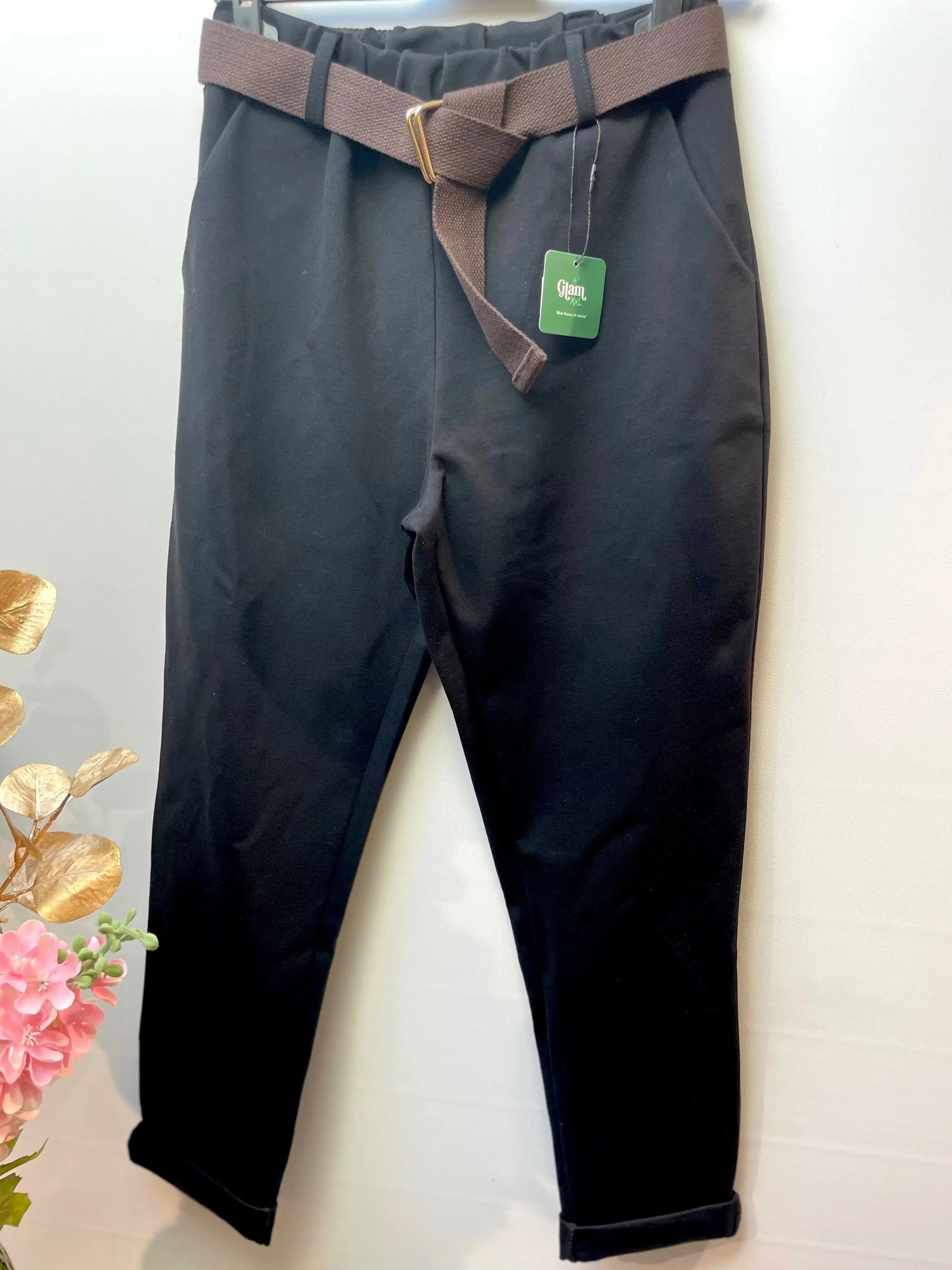 Pantalon taille haute - Sodalite LUIZACCO