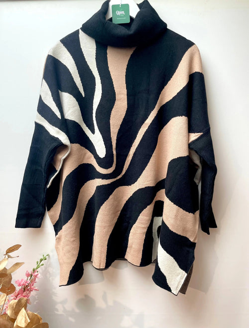 Poncho col roulé - Orme PARIS & MOI