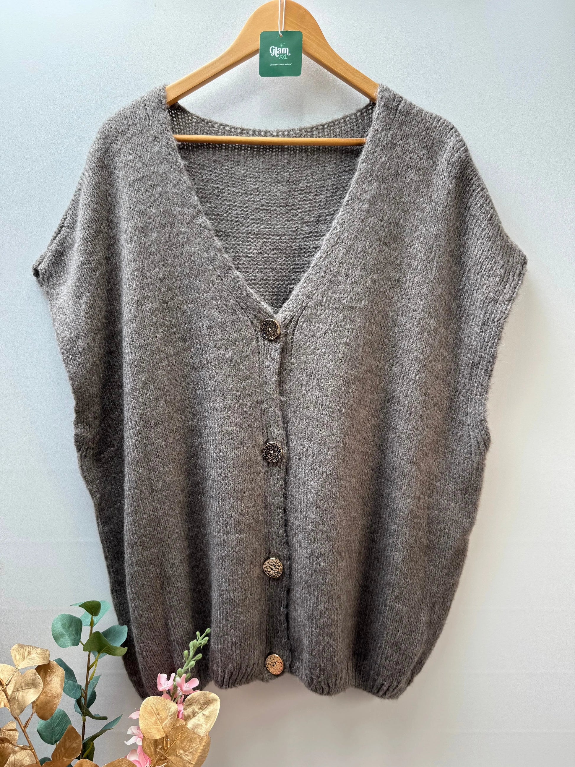 Pull sans manche boutonnés - Lalie NH-3