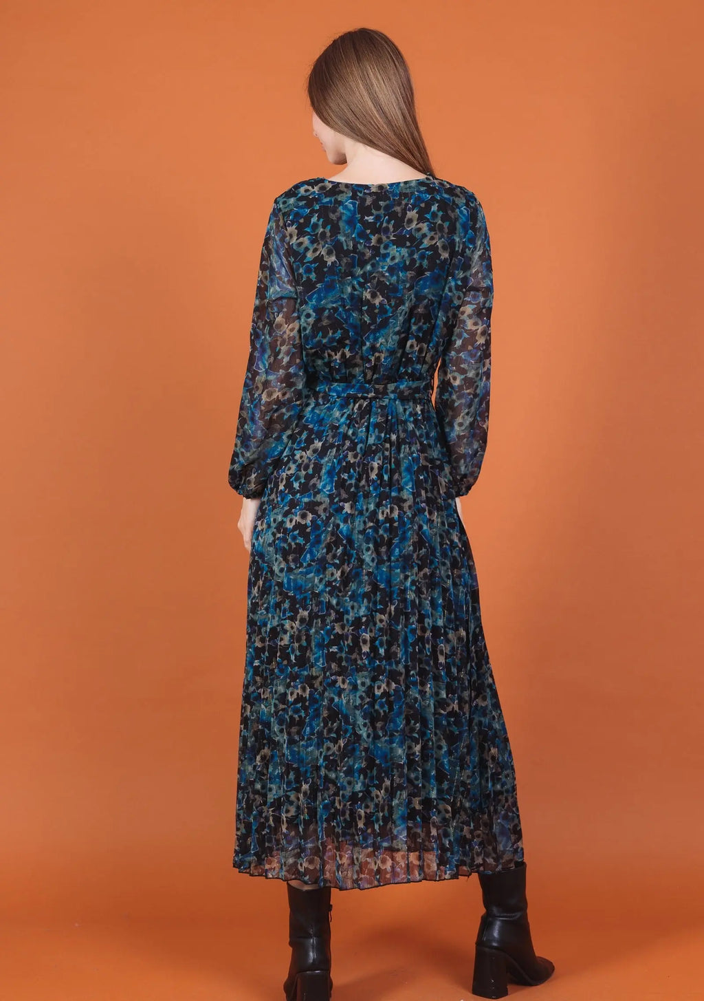 Robe longue imprimée - Brooke LILIE ROSE