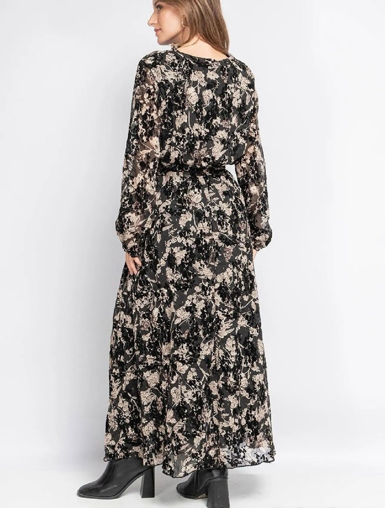 Robe longue imprimée - Joyce LILIE ROSE