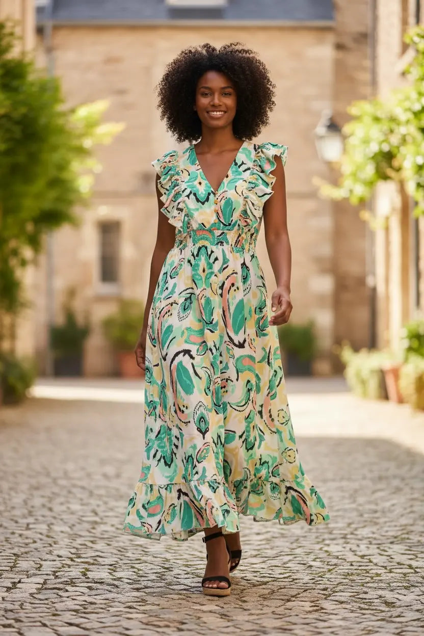 Robe longue - Pétunia
