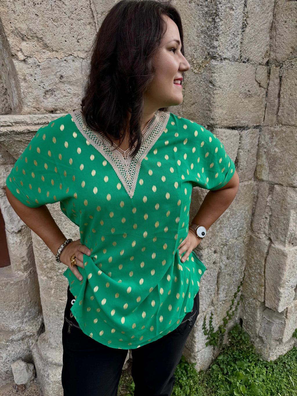 Tunique à pois - Dorothée NH-3