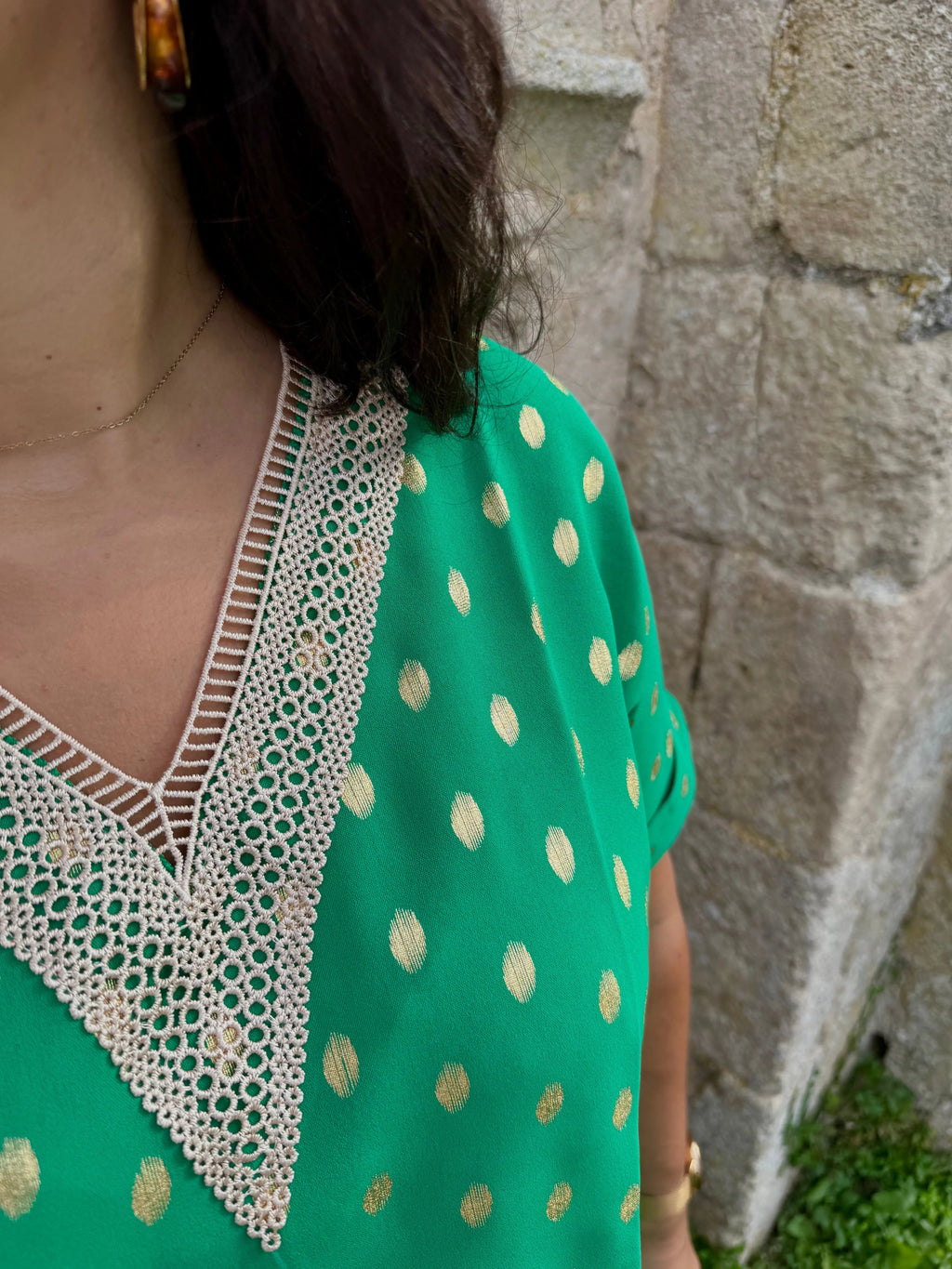 Tunique à pois - Dorothée NH-3