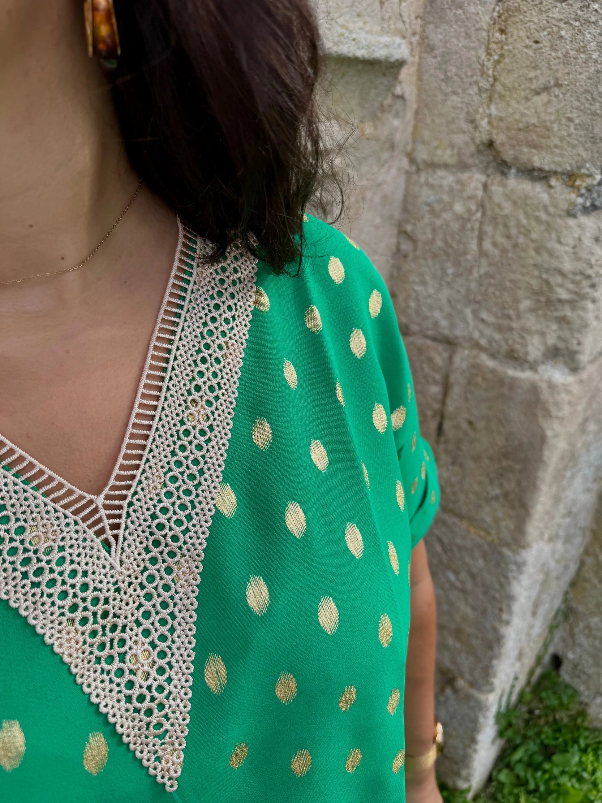 Tunique à pois - Dorothée NH-3