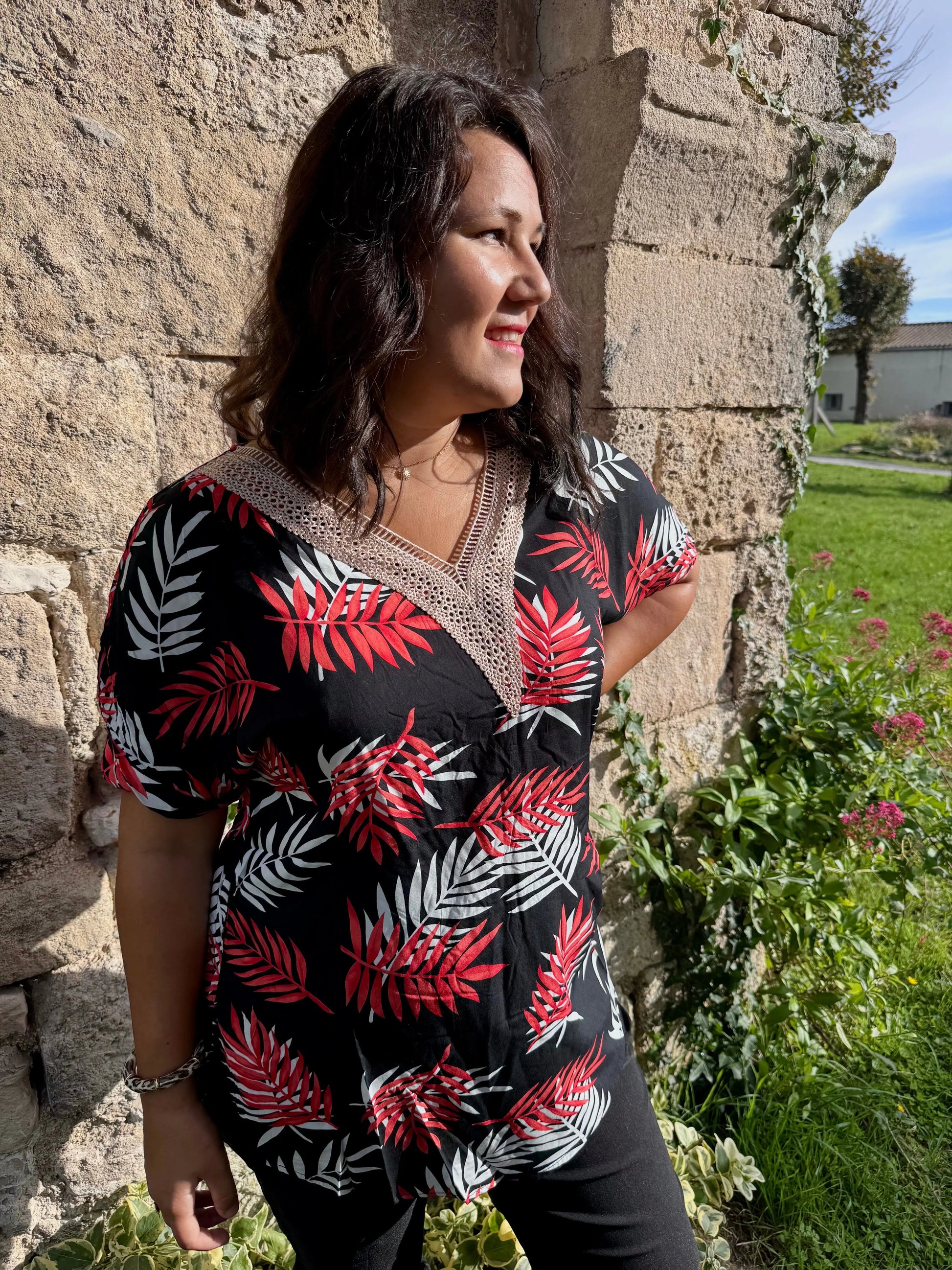 Tunique feuillage - Ylang NH-3