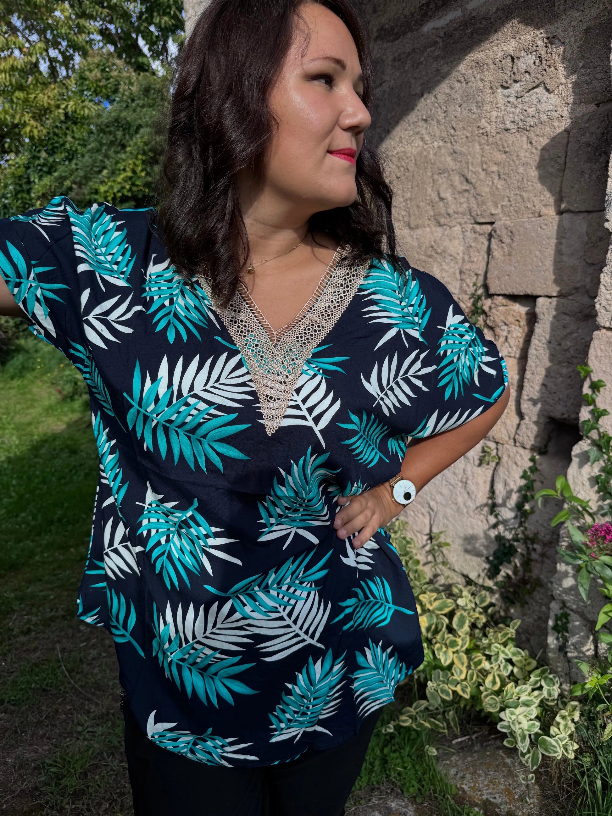 Tunique feuillage - Ylang NH-3