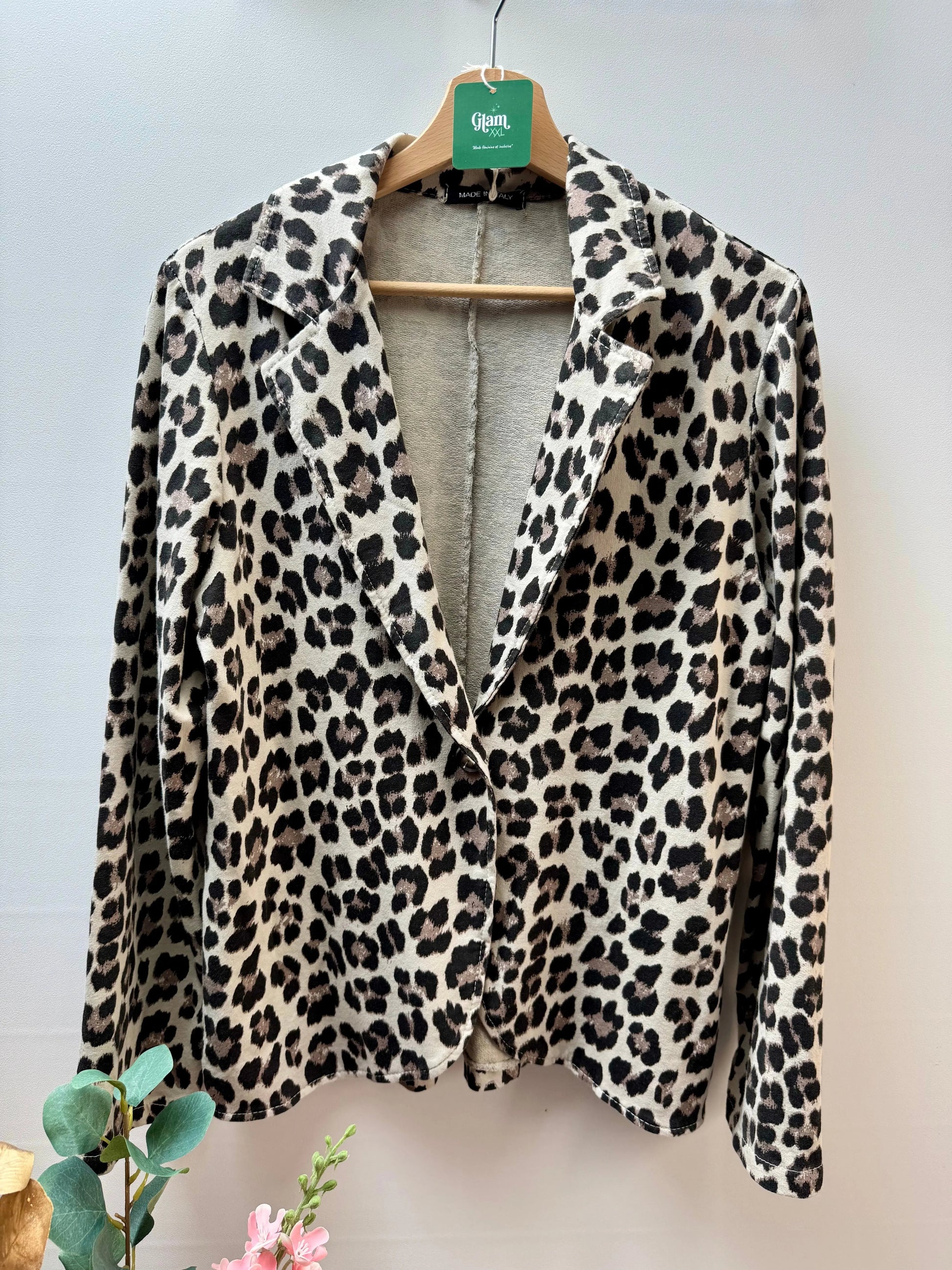 Veste léopard - Oeil de tigre LUIZACCO