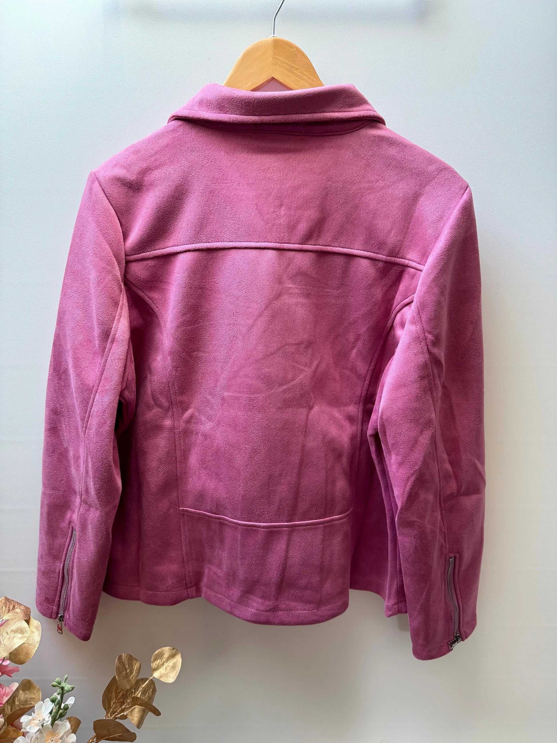 Veste perfecto en suedine -  Pauline NH-3